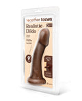 Together 9" Realistic Dildo - Dark