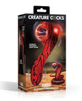 Creature Cocks Cobra Scepter Plasma Vibrator - Red/Black