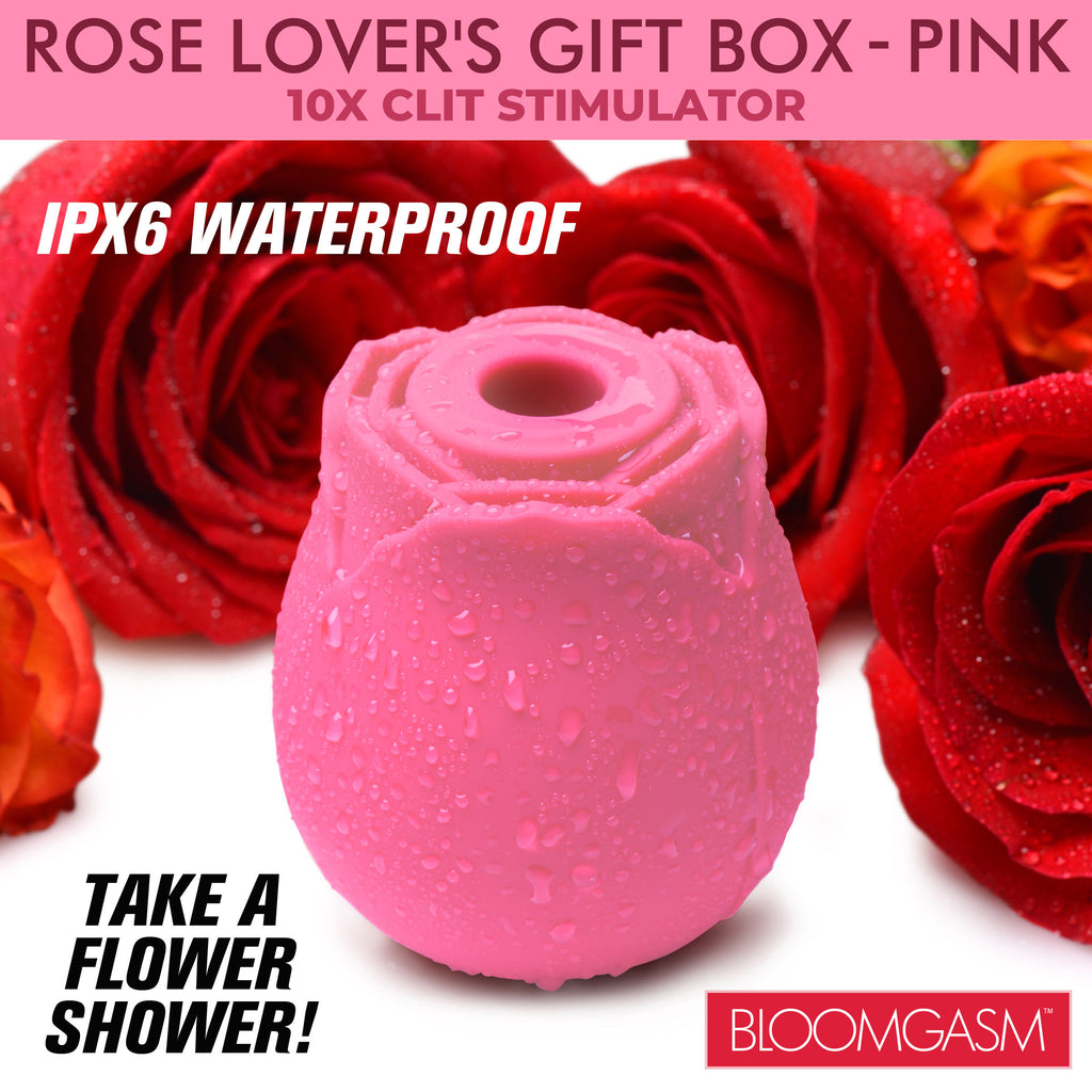 Bloomgasm Sucking Rose Heart Box-Pink