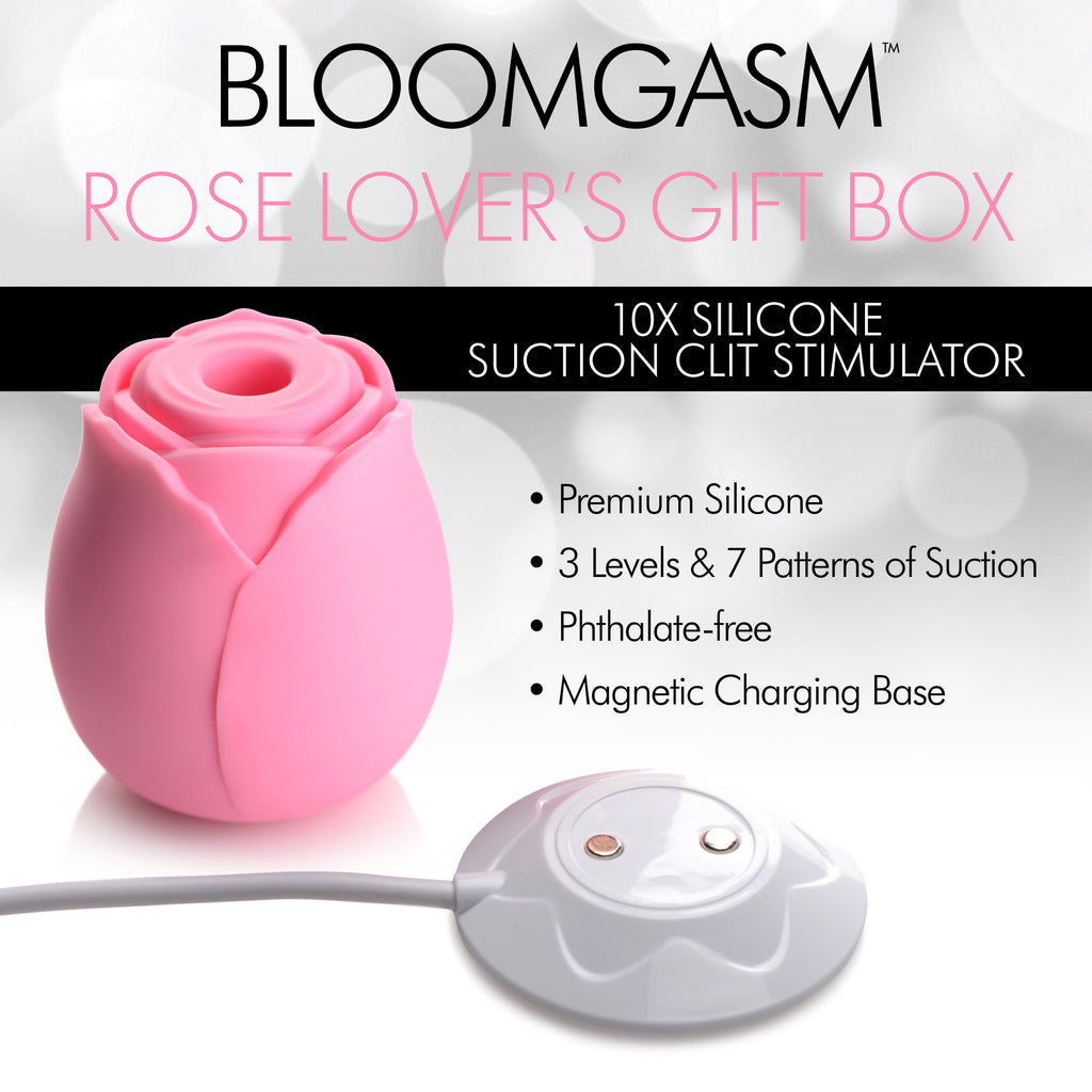Bloomgasm Sucking Rose Heart Box-Pink