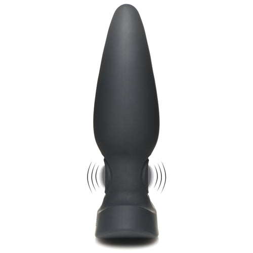 25X Pulsing and Vibrating Silicone Plug with Remote